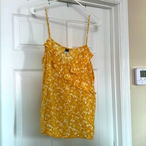 Old Navy yellow tank
